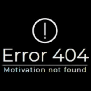 Error 404 – Motivation Not Found Shirt – Funny Work & Lazy Humor Tee Design