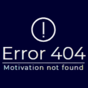 Error 404 – Motivation Not Found Hat Design